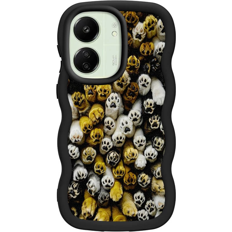 Чохол Cloudy in sky для Xiaomi Poco C65 – Paws. Фото 1 з 2