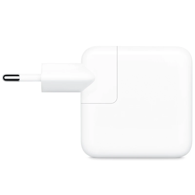МЗП 35W Dual Power Adapter for Apple (2USB-C) (AAA) (box) – White. Фото 3 з 4