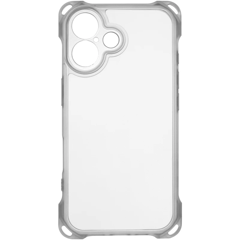 Силіконовий чохол CrossBody зі шнурком для Apple iPhone 16 Plus – Transparent. Фото 6 з 12