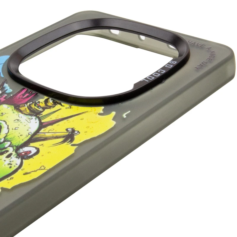 Чохол TPU+PC Street Art для Xiaomi Redmi 14C / Poco C75 – Dragon. Фото 6 з 7