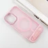 TPU+PC чохол Stand case для Apple iPhone 16 – Pink. Фото 5 з 7