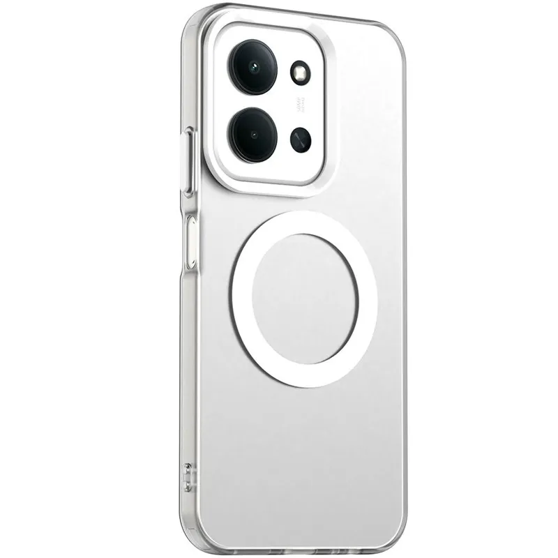 TPU+PC чохол Hybrid Magnetic Safe Case для Xiaomi Poco C85 (Global) – White. Фото 1 з 4