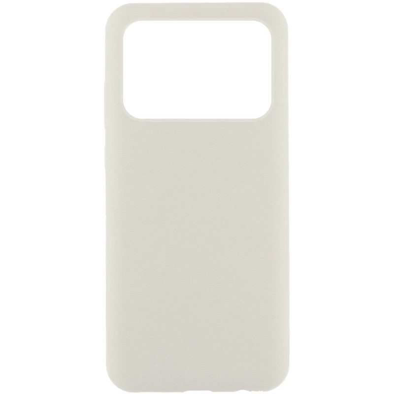 Чехол Silicone Case Lakshmi Premium на Xiaomi Redmi Note 13 Pro 5G – Белый / White. Фото 1 из 2