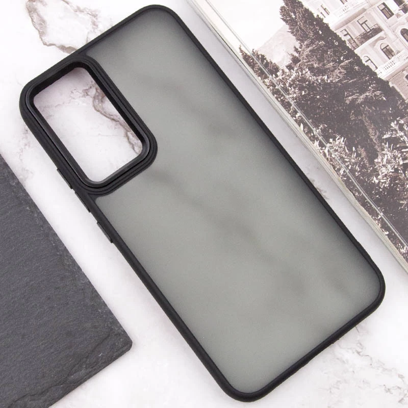Чехол TPU+PC Lyon Frosted на Samsung Galaxy A15 4G/5G – Black. Фото 7 из 12