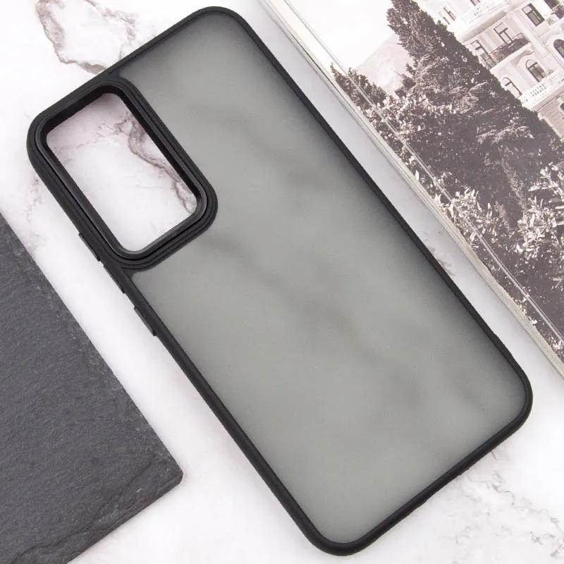 Чохол TPU+PC Lyon Frosted на Xiaomi Redmi A7 Pro 4G – Black. Фото 4 з 5