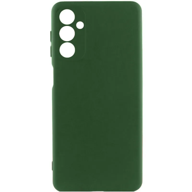 Чехол Silicone Cover Ummi Lakshmi Full Camera (AA) для Samsung Galaxy A15 4G/5G – Зеленый / Cyprus Green. Фото 1 из 1