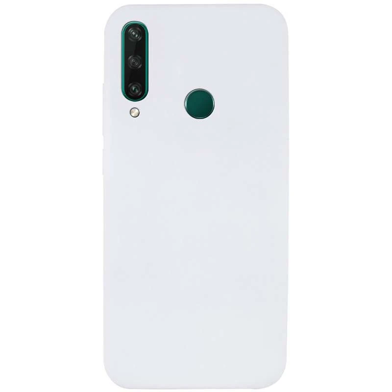 

Чохол Silicone Case без лого на Huawei Y6p (Білий / White)