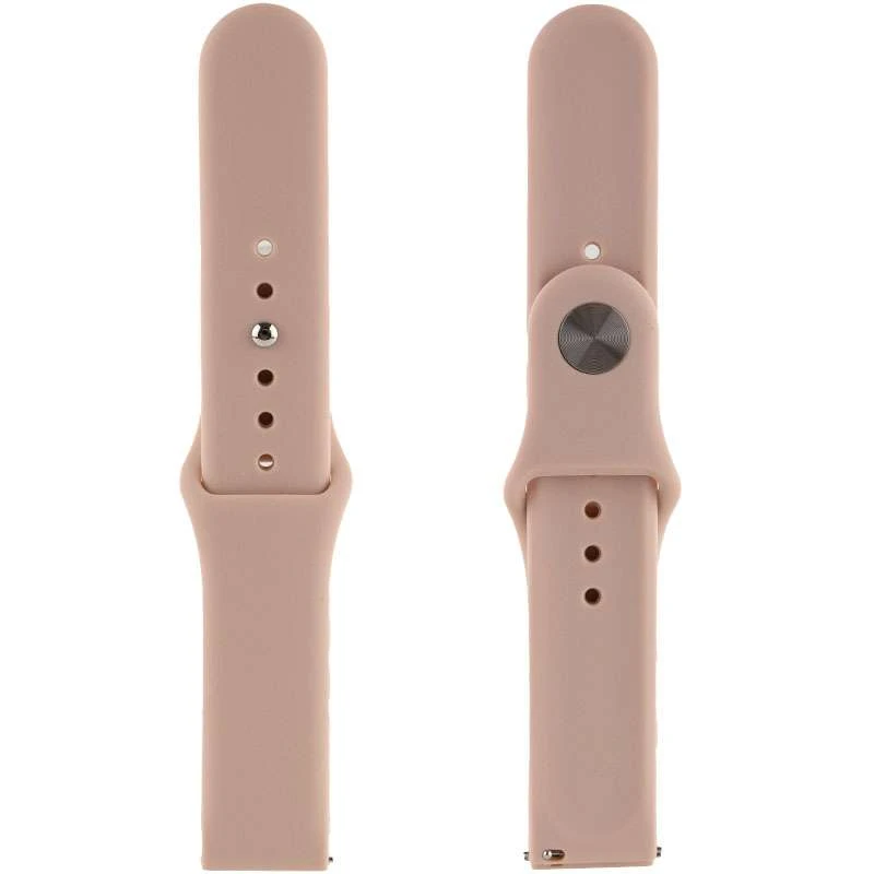 

Силіконовий ремінець Sport для Xiaomi Amazfit/Samsung 20 mm (Рожевий / Pink Sand)
