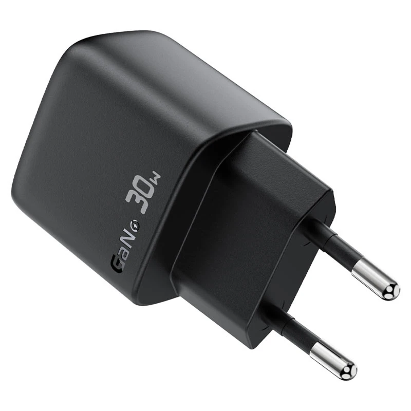 СЗУ Acefast A115 PD30W GaN (1USB-C) – Black. Фото 3 из 5