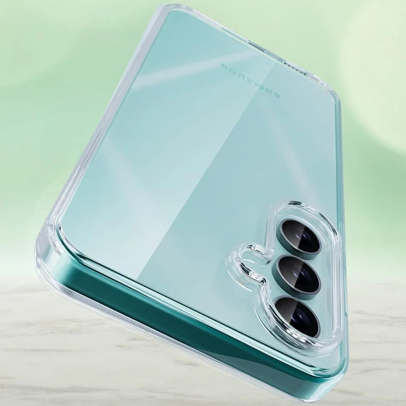 Ультратонкий силіконовий чохол 1мм на Samsung Galaxy A36 5G – Безбарвний (прозорий). Фото 2 з 2