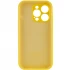 Чехол Silicone Case с защитой камеры для Apple iPhone 13 Pro Max (6.7") – Желтый / Yellow. Фото 11 из 18