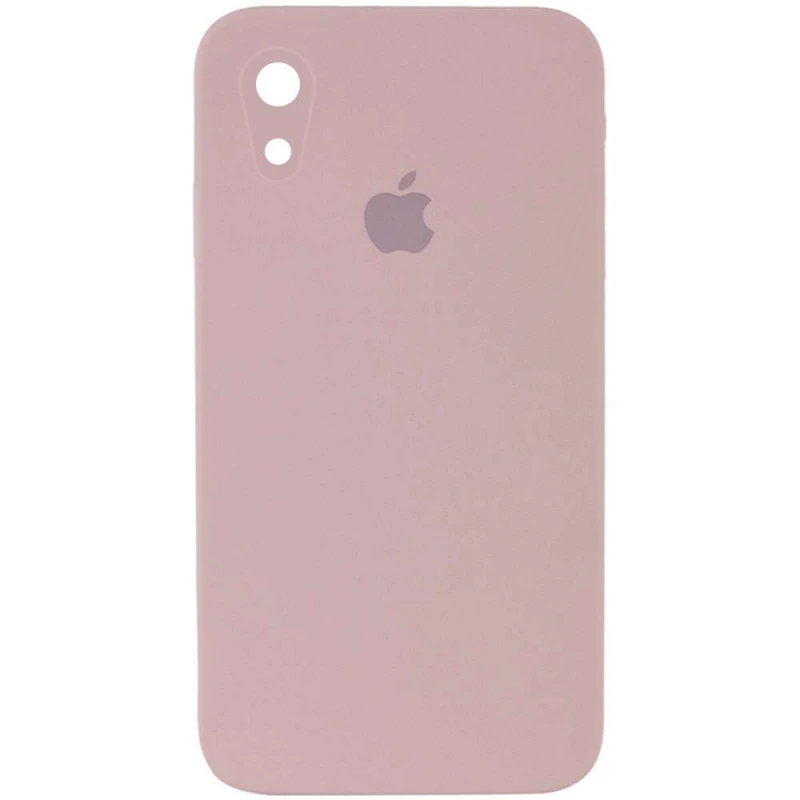 

Чохол Silicone Case Square з захистом камери на Apple iPhone XR (6.1") (Рожевий / Pink Sand)