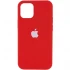 Чохол Silicone Case з закритим низом на Apple iPhone 13 Pro (6.1") – Червоний / Dark Red. Фото 1 з 3