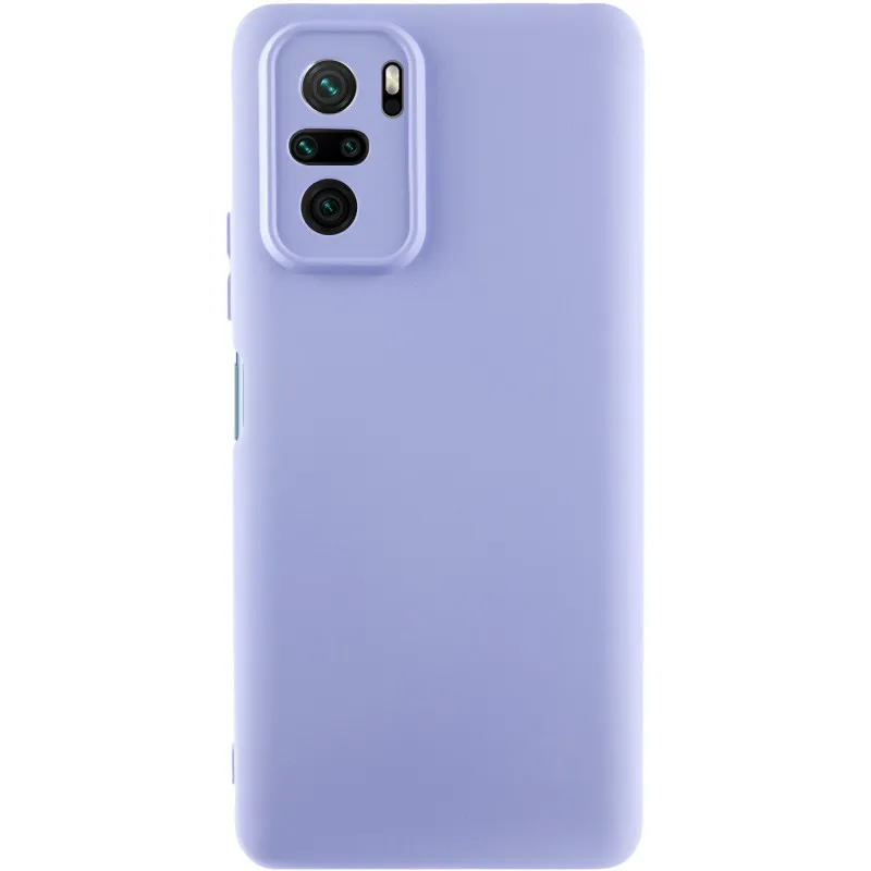 Чохол Silicone Cover Ummi Lakshmi Full Camera (AA) для Xiaomi Redmi Note 10 / Note 10s – Бузковий / Dasheen. Фото 1 з 1