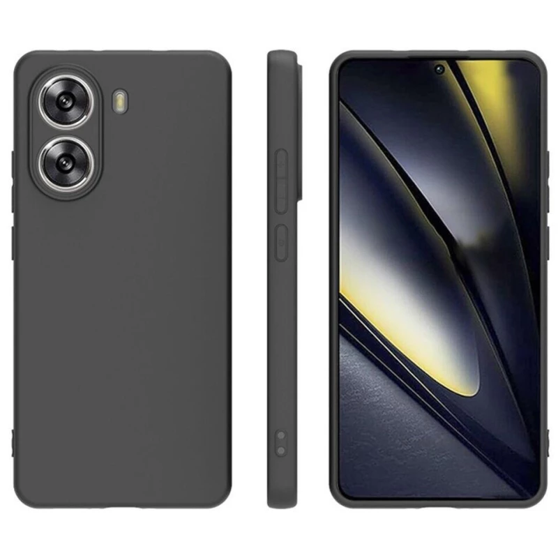 Чорний силіконовий чохол Epik із захистом камери на Xiaomi Poco X7 Pro – Чорний. Фото 3 Чорний силіконовий чохол Epik із захистом камери на Xiaomi Poco X7 Pro – Чорний. Фото 3 з 4