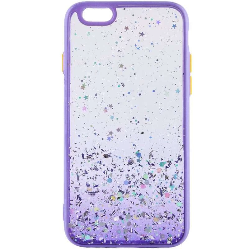 

Чохол з блискітками та захистом камери на Apple iPhone 6/6s (4.7") (Бузковий)