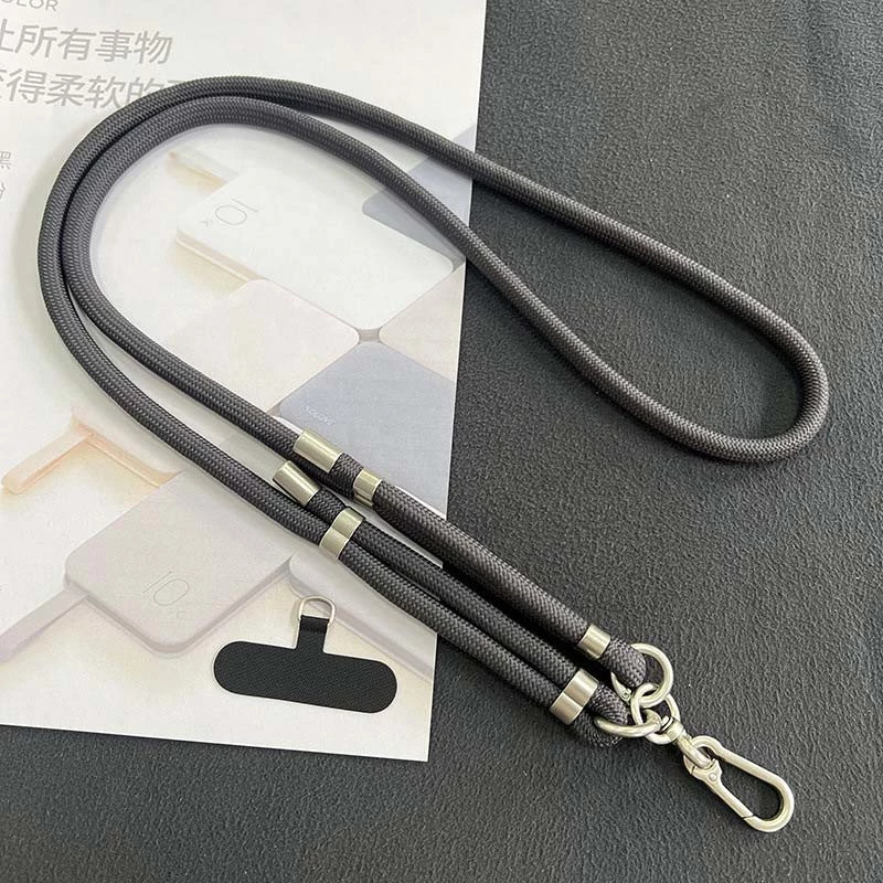 Шнурок (8мм) 150см – Dark Gray. Фото 3 из 3