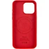 Чехол Silicone Case (AA) Logo with MagSafe для Apple iPhone 17e (6.1") – Красный / Red. Фото 4 из 6