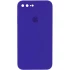 Чехол Silicone Case Square с защитой камеры для Apple iPhone 7 plus / 8 plus – Фиолетовый / Ultra Violet. Фото 1 из 3