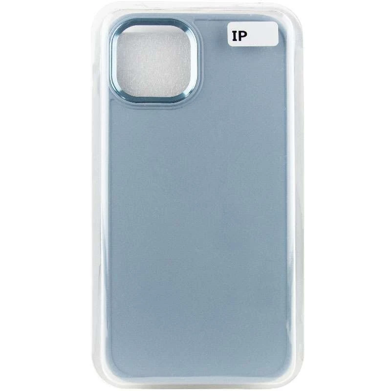 TPU чехол Bonbon с металлическими кнопками для Apple iPhone 14 (6.1") – Голубой / Mist blue. Фото 6 из 6