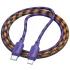 Дата кабель Hoco X116 Meridian Type-C to Lightning 27W (1m) – Gradient Purple Mix. Фото 5 з 7