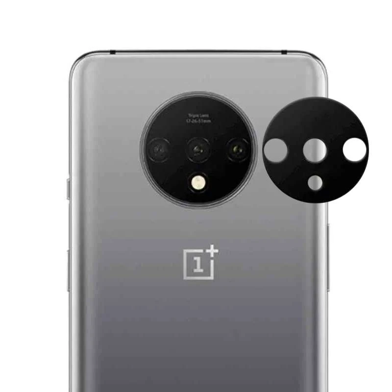 

Гибкое ультратонкое стекло для камеры для OnePlus 7T (Черный), Чорний
