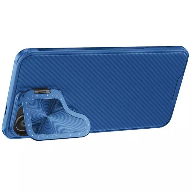 Карбонова накладка Nillkin Camshield Prop для Samsung Galaxy S24 – Blue. Фото 4 з 8