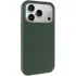 Чохол Silk (AA) NO LOGO with Magnetic Fit для Apple iPhone 17 Pro (6.3") – Зелений / Cyprus Green. Фото 1 з 6