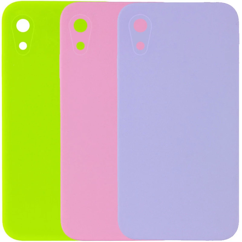 Чохол Silicone Case Square L з захистом камери на Apple iPhone XR (6.1") фото 1 з 1