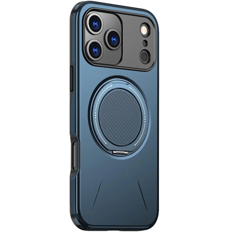 TPU+PC чохол Kalebol Magnetic Case для Apple iPhone 17 Pro – Blue. Фото 1 з 3
