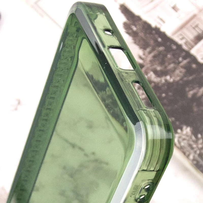 Силиконовый чехол с узором на Xiaomi Redmi 9C – Зеленый. Фото 10 из 10