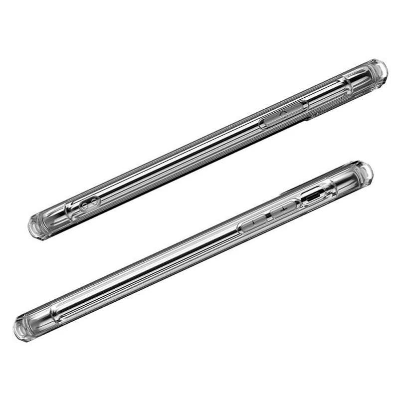 Силиконовый чехол с крытыми бортами для Apple iPhone XR (6.1") – Бесцветный (прозрачный). Фото 3 из 3