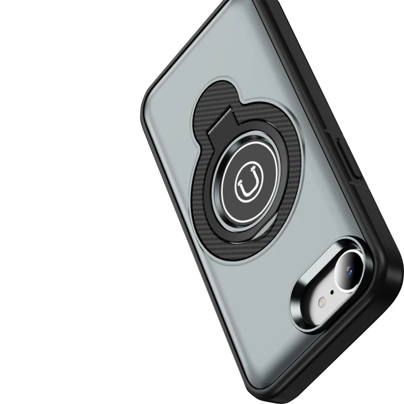 TPU+Textured PC Magnet для Apple iPhone 17e (6.1") – Grey. Фото 4 из 5