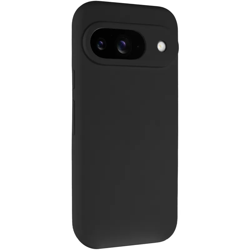 Чохол Silicone Case Lakshmi Premium із закритою камерою для Google Pixel 9 – Чорний / Black. Фото 3 з 11
