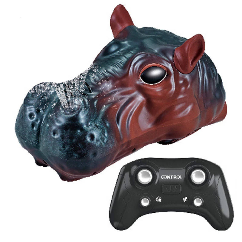 Човен на радіокеруванні SHT 3736AD Hippopotamus 2.4G – Black / Brown. Фото 2 з 4