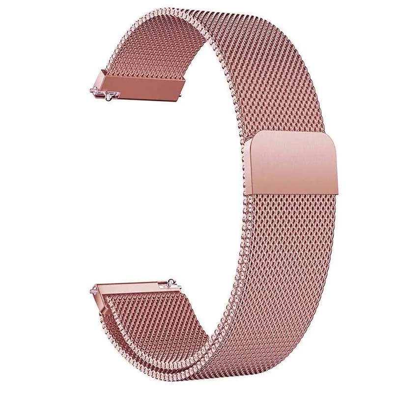 

Ремінець Milanese Loop для Smart Watch 20mm (Rose Gold)