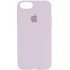 Чехол Silicone Case с закрытым низом для Apple iPhone 6/6s (4.7") – Сиреневый / Lilac. Фото 1 из 1