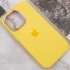 Чохол Silicone Case з металевими кнопками на Apple iPhone 14 Pro (6.1") – Жовтий / Sunglow. Фото 8 з 9