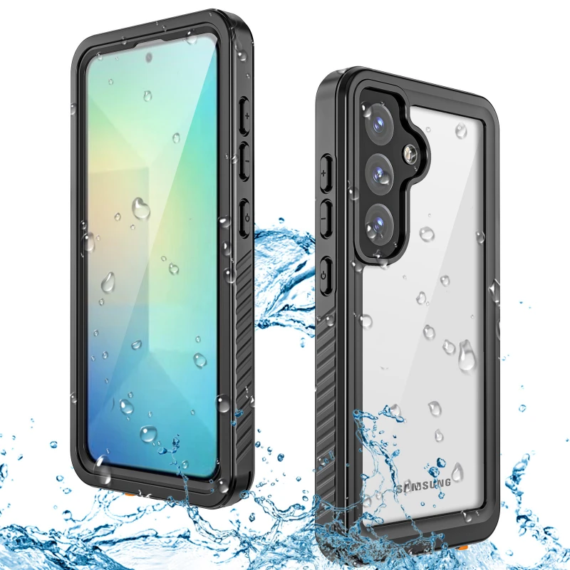 Shellbox водонепроникний чохол на Samsung Galaxy S25 FE – Чорний. Фото 8 з 10
