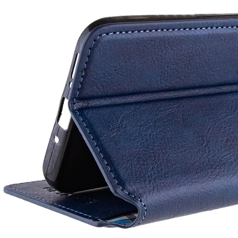 Чехол книжка GETMAN Cubic для Realme 11 4G – Синий. Фото 9 из 12