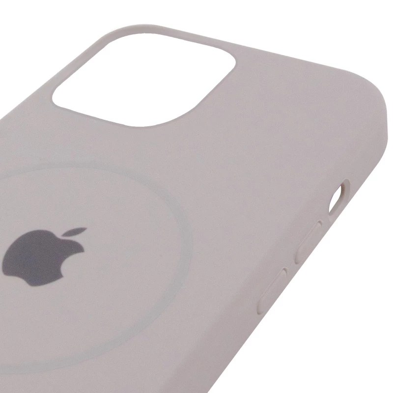 Чехол Silicone Armor Max with MagSafe для Apple iPhone 11 Pro Max (6.5") – Серый / Light Grey. Фото 10 из 14