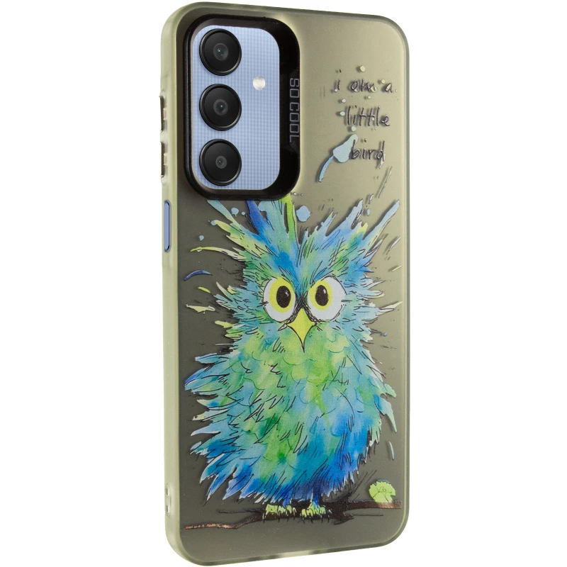 Чехол TPU+PC Street Art для Samsung Galaxy M15 5G – Little Bird. Фото 1 Чехол TPU+PC Street Art для Samsung Galaxy M15 5G – Little Bird. Фото 1 из 7