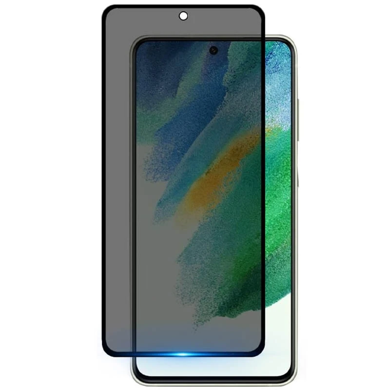 Захисне скло з ефектом антишпигун на Samsung Galaxy S25 FE – Чорний. Фото 1 з 1