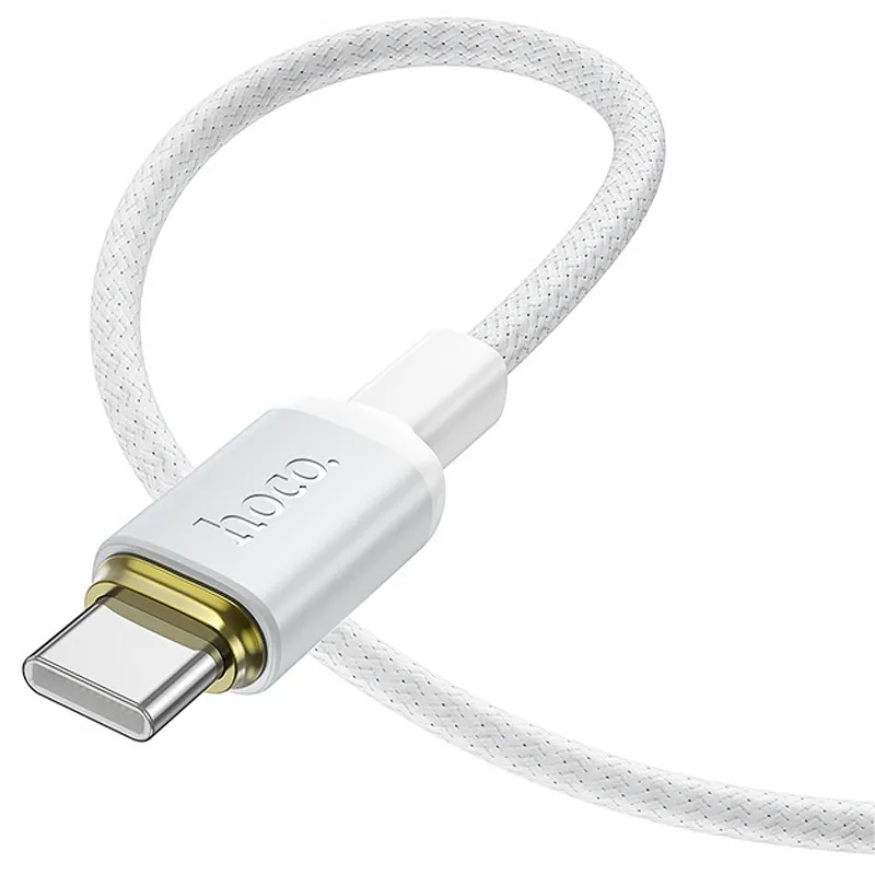 Дата кабель Hoco X128 Benefit USB to Type-C 36W (1m) – White. Фото 4 из 4