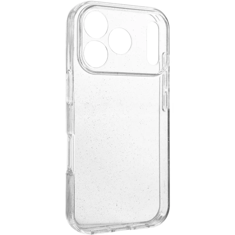 Блестящий силиконовый чехол на Apple iPhone 17 Pro (6.3") – Clear. Фото 1 из 5