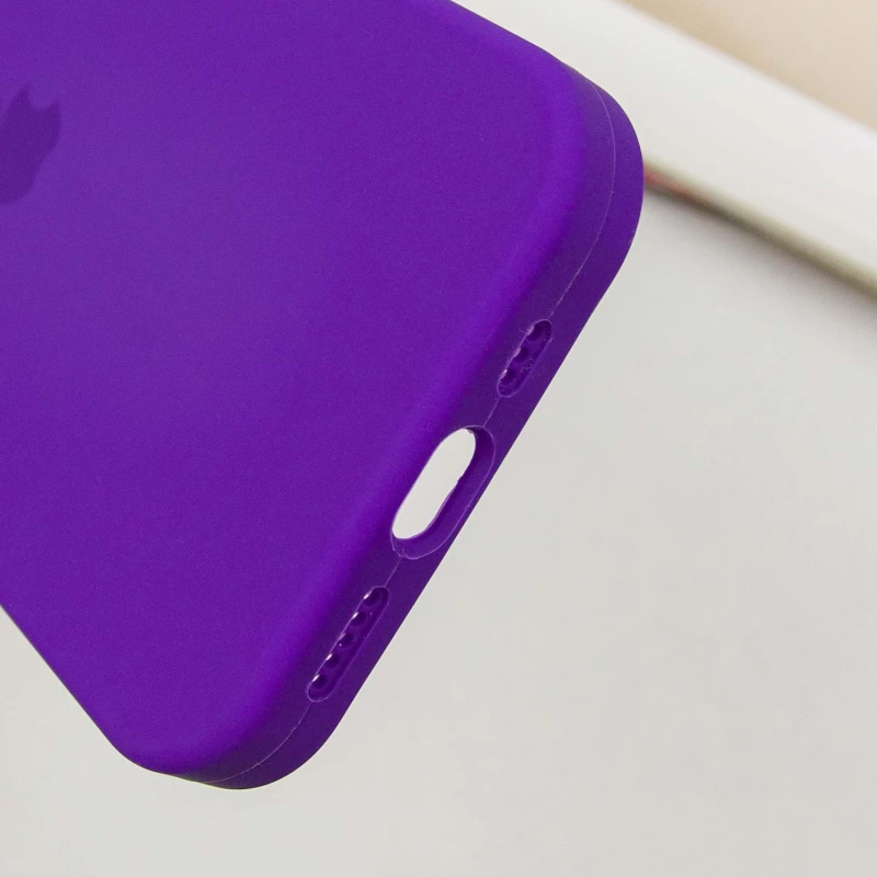 Чехол Silicone Case с закрытым низом для Apple iPhone 16 Pro Max – Фиолетовый / Ultra Violet. Фото 10 из 11