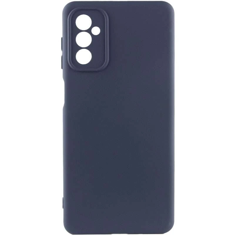 Чохол Silicone Case Lakshmi з закритою камерою на Samsung Galaxy M13 4G – Синій / Midnight Blue. Фото 1 з 6