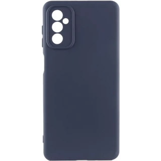 Чехол Silicone Case Lakshmi с закрытой камерой для Samsung Galaxy M54 5G — Синий / Midnight Blue