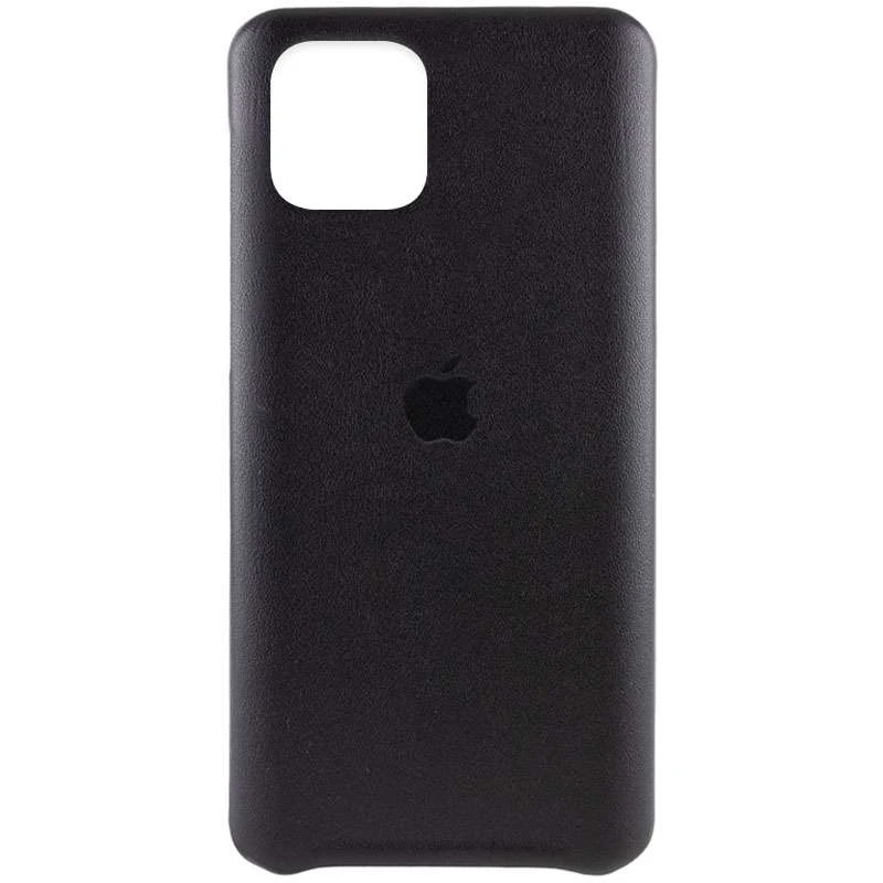 

Кожаный чехол AHIMSA PU Leather Case Logo (A) для Apple iPhone 12 (Черный), Чорний