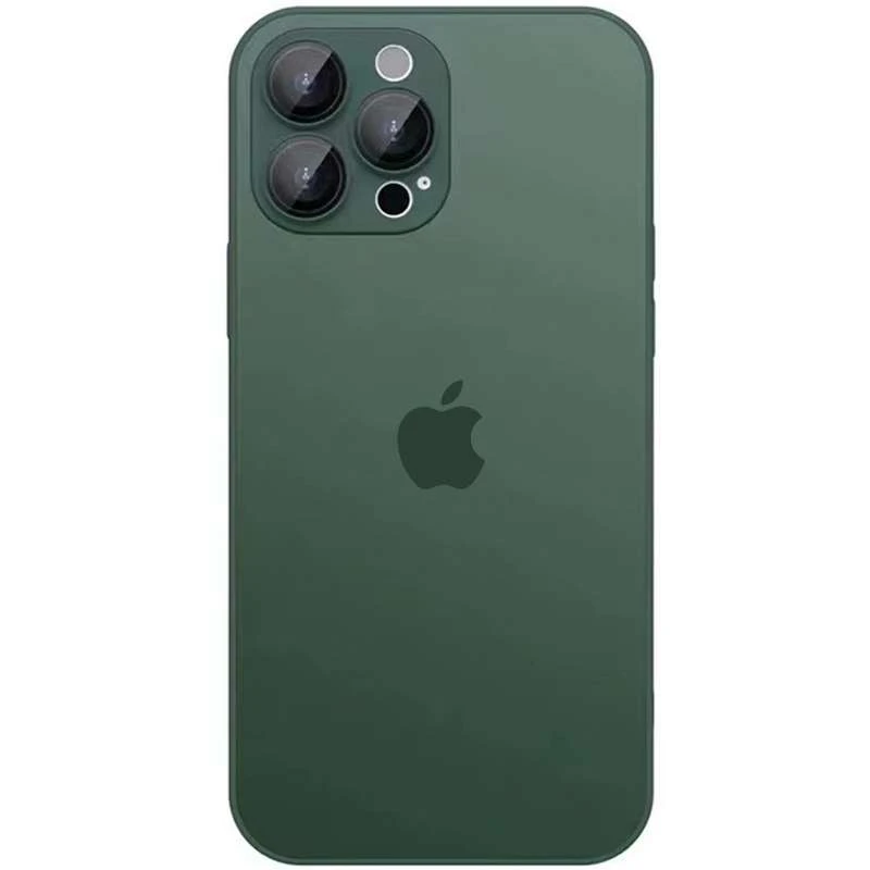 

Чохол TPU+Glass Sapphire matte case на Apple iPhone 12 Pro (6.1") (Зелений / Cangling Green)